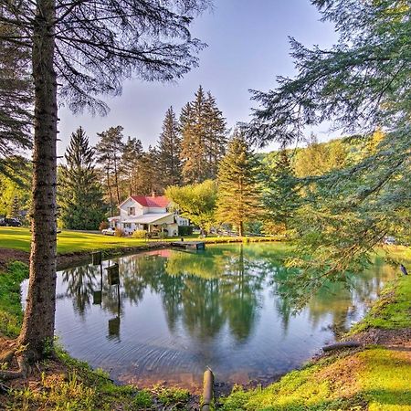 3-Acre Lodge With Snowmobile And Four-Wheeling Trails Coudersport Bagian luar foto