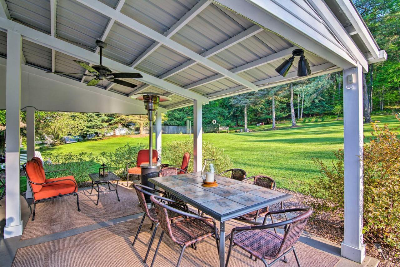 3-Acre Lodge With Snowmobile And Four-Wheeling Trails Coudersport Bagian luar foto
